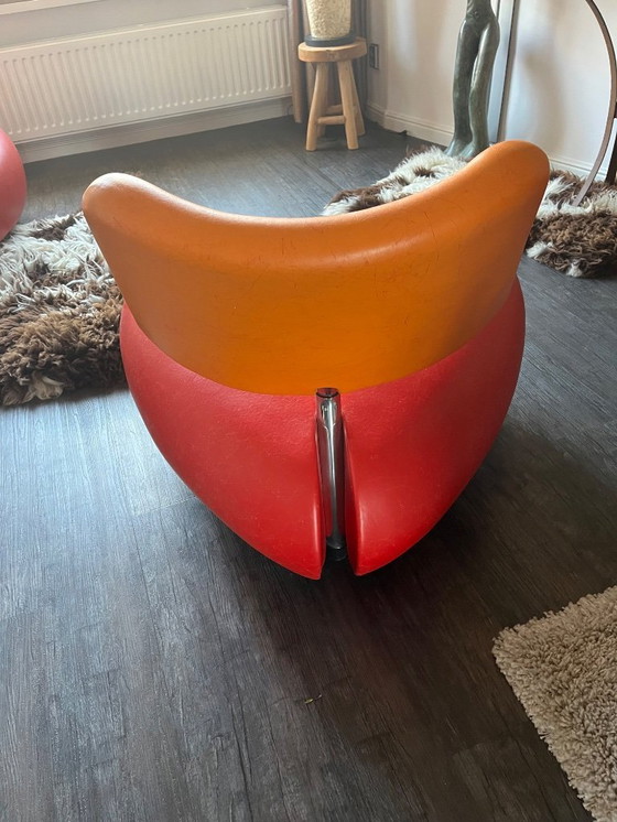 Image 1 of Leolux Model Pallone 2 Sets Chair and Hocker