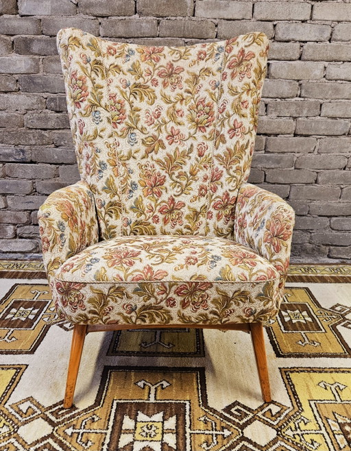 Fauteuil Oreille 1960 Vintage 