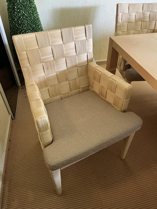 6 Block Island (Arm) Chairs by James Hutton for Donghia