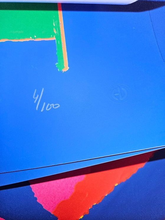 Image 1 of Serigrafia Henk van der Vet 1988 4 di 100