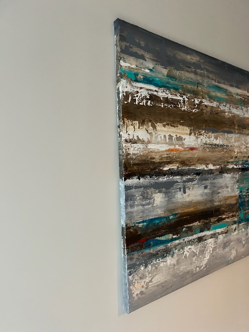 Peinture peinte à la main