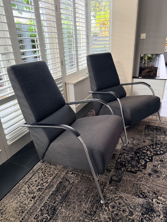 Image 1 of 2x Harvink fauteuils, type Mirakel