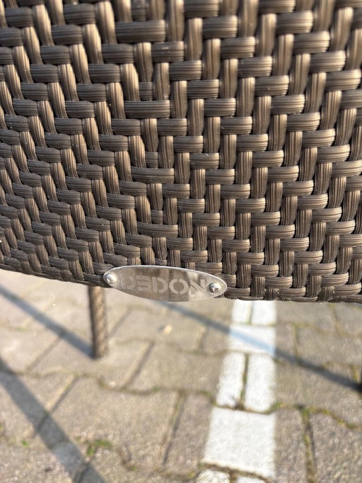 6x Dedon Tango armchair