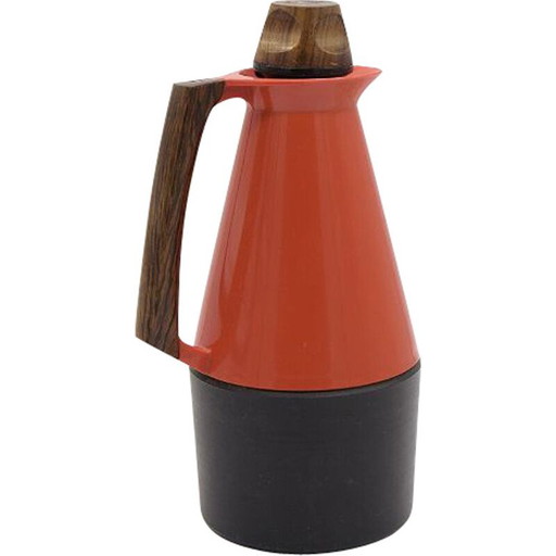 Vintage Thermos TV-Kanna van Carl-Arne Breger voor Husqvarna Borstfabrik, Scandinavisch 1962