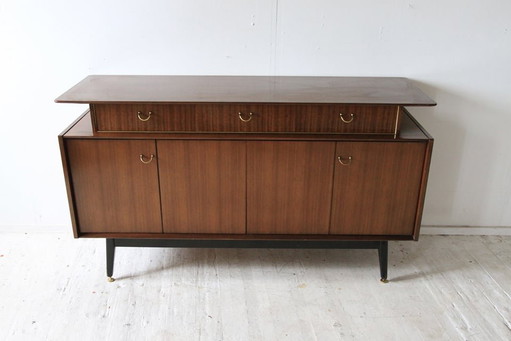 Buffet bas en teck E. Gomme pour G-Plan, années 1950