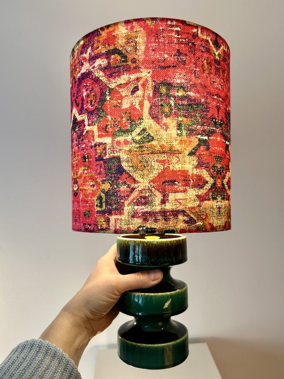 Image 1 of Charmante vaaslamp gemaakt van een zeer zeldzame vaas door Cari Zalloni voor Steuler Keramik.