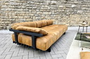 DE SEDE DS 80 DAYBED SOFA LEREN BANK 60S 70S VINTAGE LOFT STUDIO SOFA