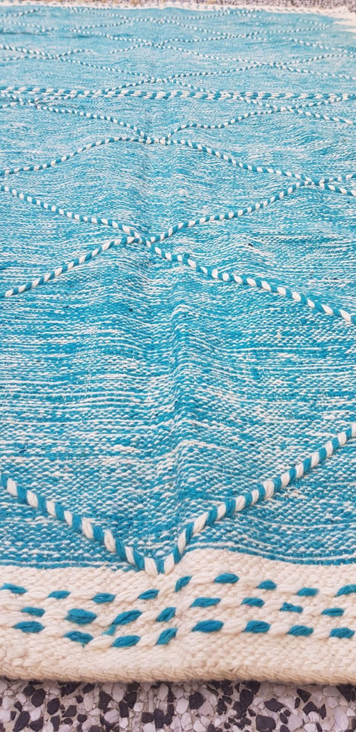 Handgeknoopt Berber kleed wol 330x193cm