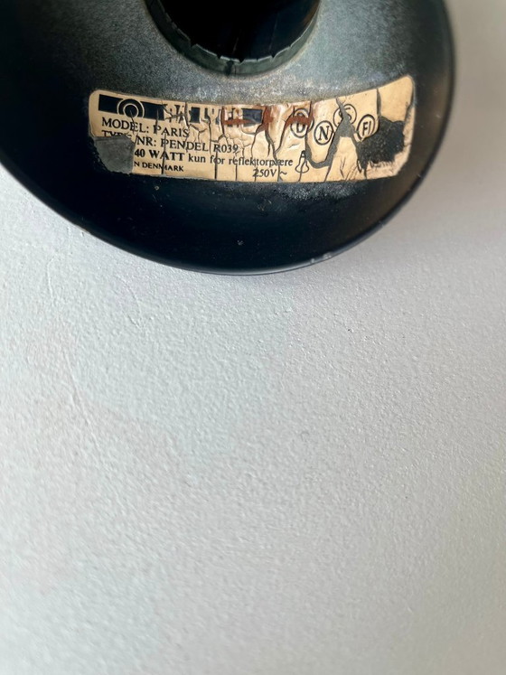 Image 1 of 3x Lyfa Lamp Spot Ceiling Light Denmark black metal Danish design postmodern vintage 70s 80s