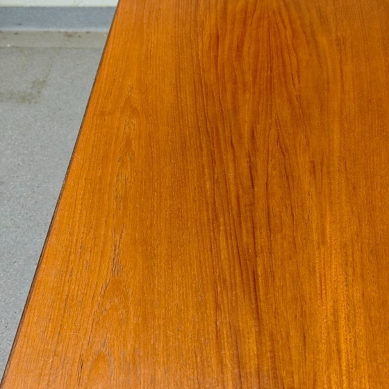 Image 1 of Vintage dining table wood metal