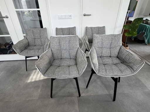 8 x B&B Italia Husk Swivel