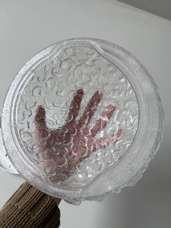 Image 1 of Vintage Glashütte Limburg - plafondlamp - A637