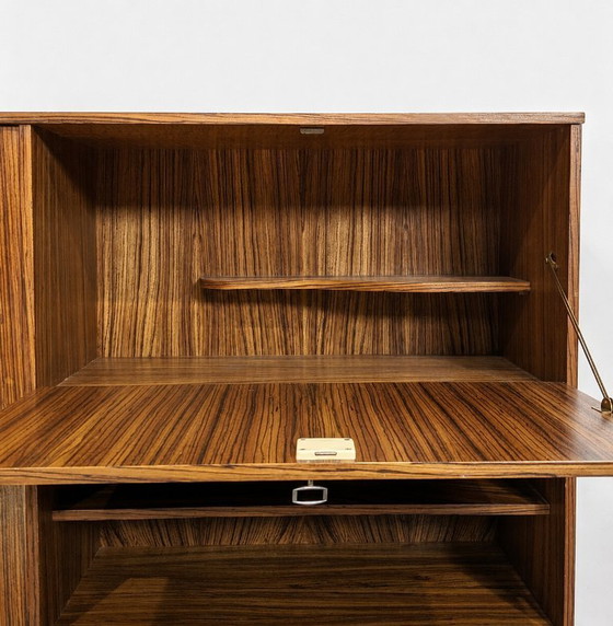 Credenza alta vintage di metà secolo con bancone/scrivania – Credenze alte, Wood (photo 8 of 9)