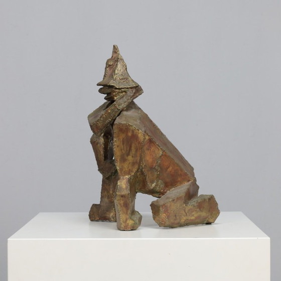 Image 1 of “Starke Jâan” Sculpture in Welded Steel by Louk van Meurs, Netherlands, c. 1970s