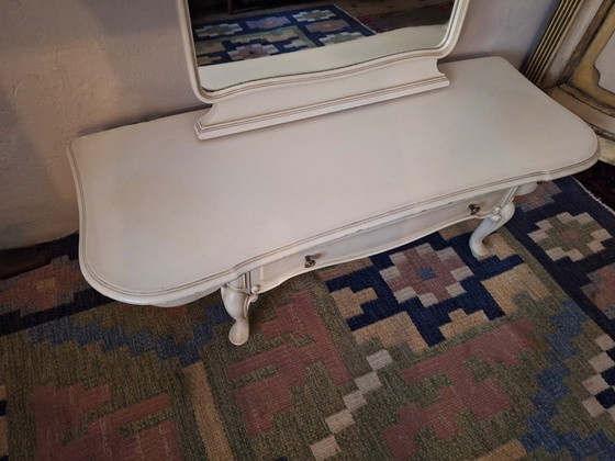 Image 1 of Specchio da terra vintage Boho, 1970-80