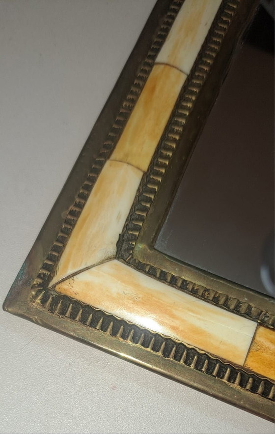 Arabian Mirror, Glass, Stone, Beige (photo 7 of 11)