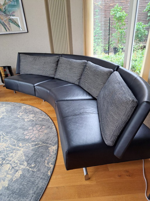 Montis Baku por Niels Bendtsen – modulaire banken, Leather, Metal
