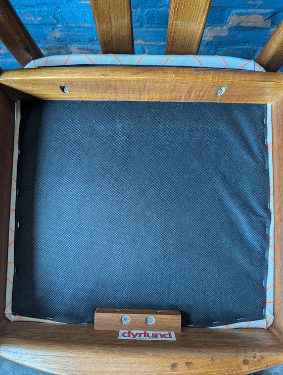 Image 1 of Dyrlund vintage teak chairs - Denmark