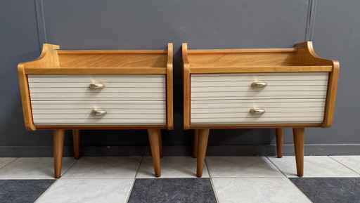 Set of 2 1960s Nightstands