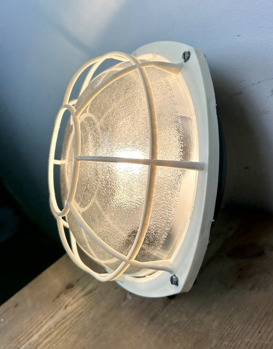 Image 1 of Lampada da parete o da soffitto industriale in bachelite di Elektrosvit, anni '80