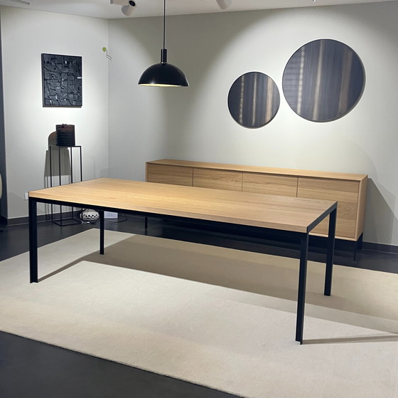 Image 1 of Tavolo da pranzo Cubico Michel Denolf - 220x100 con credenza