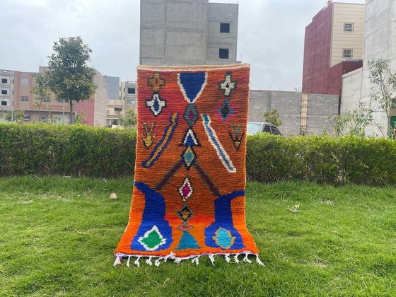 Alfombra marroquí hecha a mano 250cm x 100cm – Wool, Modern (photo 7 of 7)