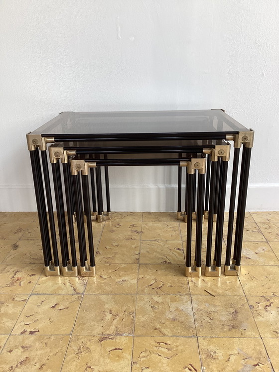 Image 1 of Vintage Italiaanse bijzettafels