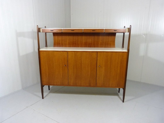 Image 1 of Highboard / buffetkast van Deutsche Werkstätten 1960's