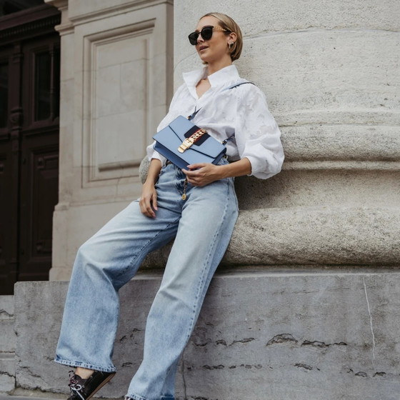 Gucci small Sylvie cuir bleu – Autres sacs (photo 5 of 19)