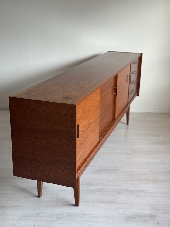 Image 1 of Vintage xl dressoir sideboard teak jaren 60