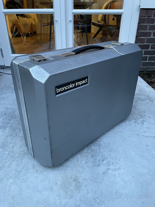 Vintage Flightcase Kamerakoffer/Transportkoffer 'Broncolor Impact'