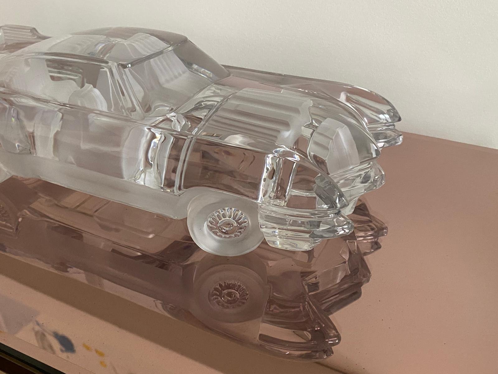 ドームフランス クリスタル キャデラック エルドラド オブジェ 水晶 自動車 ドームフランス クリスタル キャデラック エルドラド オブジェ