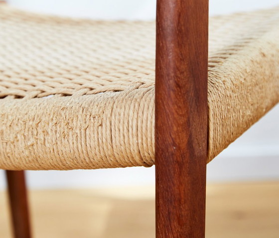 Image 1 of Niels O. Møller eetkamerstoelen nr. 71 voor J. L. Møller, set van 3