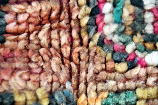 Tappeto Boujaad marocchino vintage – 330 x 180 cm – Colori pastello