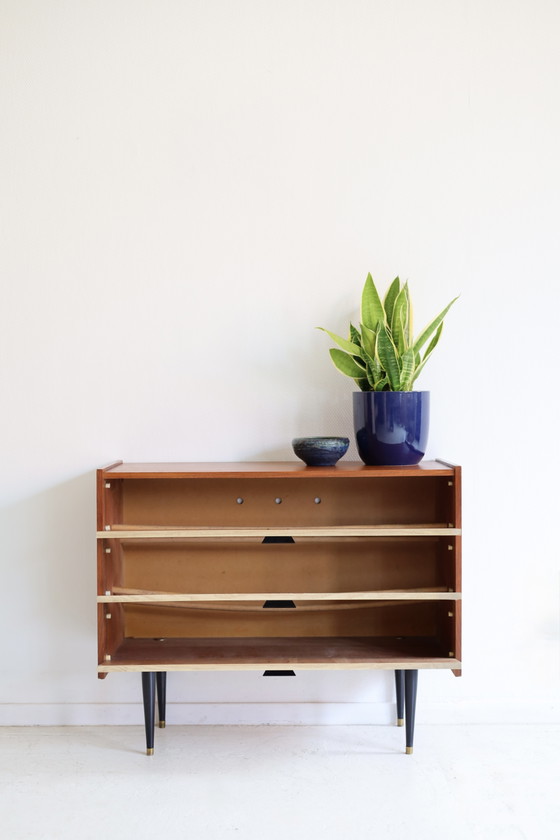 Scarpiera vintage dal design di metà secolo – Armadi contenitori, Wood (photo 5 of 8)
