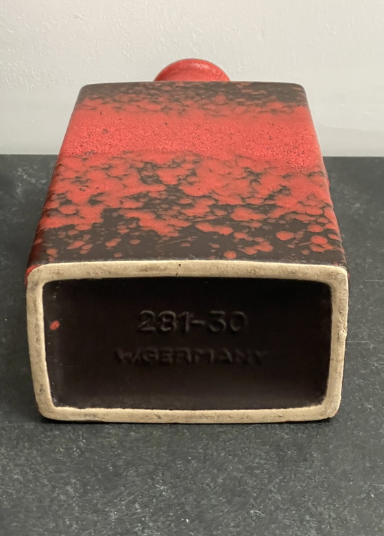 Image 1 of Iconic red Fat Lava vases