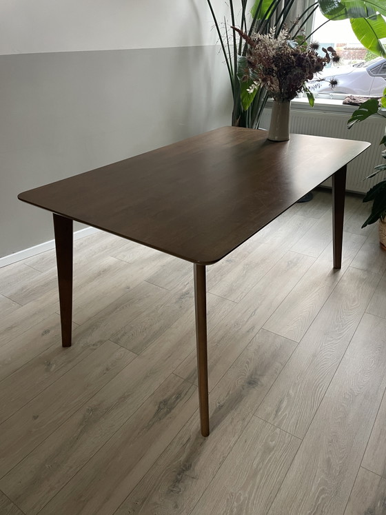Esstisch Dunkles Holz – Esstische, Mdf (photo 3 of 9)
