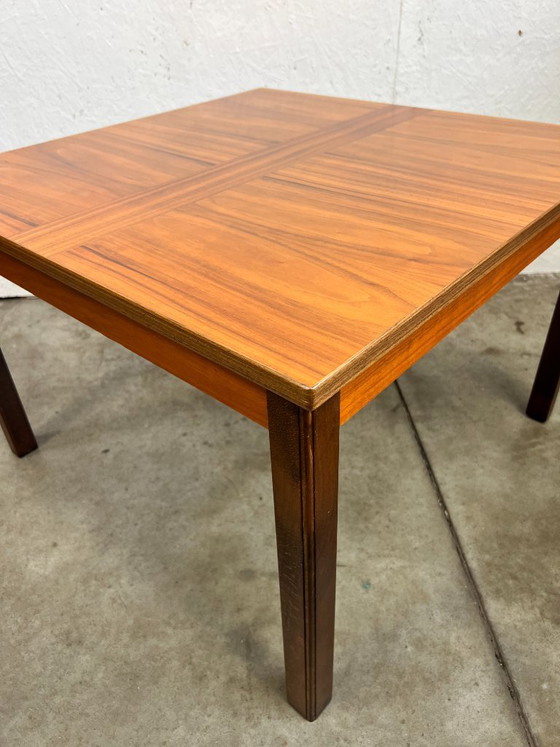 Image 1 of Tavolino da caffè/tavolino laterale vintage danese, in teak, anni '70