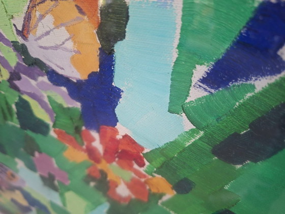 Image 1 of Original Work by Guido Pacciani – Vibrant Nature (Weaving Technique)