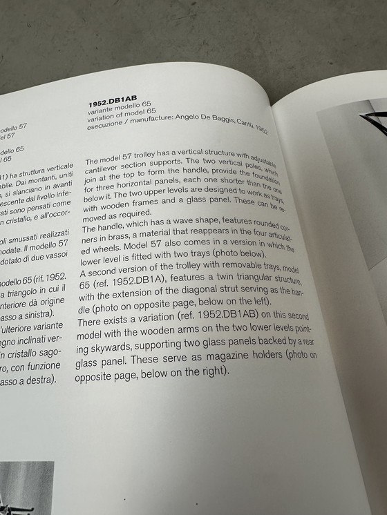 Image 1 of Vintage trolley - Ico Parisi - Angelo De Baggis 1952