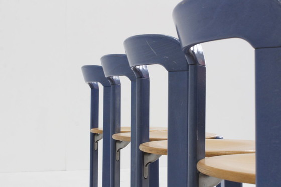 Image 1 of Vintage Bruno Rey dining chairs model 3300 set of 6