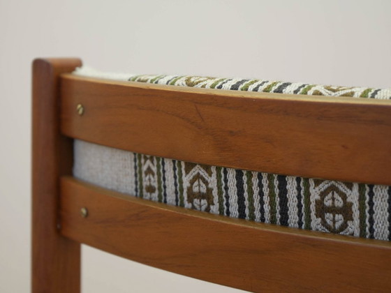 Image 1 of Conjunto de dos sillas de teca, diseño danés, década de 1970, fabricadas en Dinamarca.