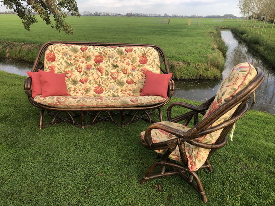 Image 1 of Vintage bank in fauteuil