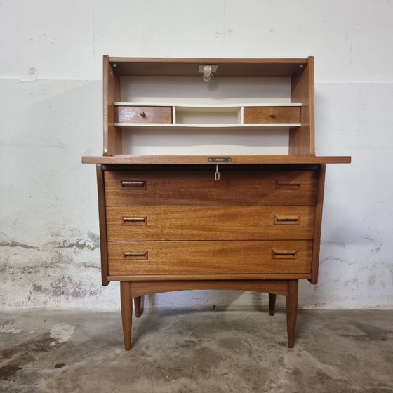 Image 1 of Vintage Secretaire cabinet from the 1960s by Creafort, Netherlands- mid century