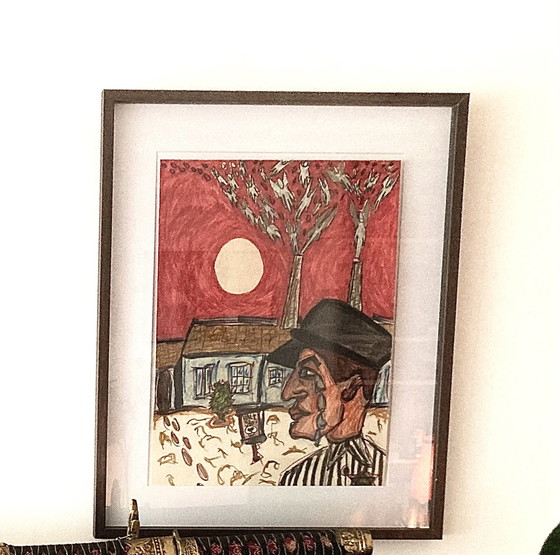 Image 1 of Pintura de Max Moszkowicz: Zeide