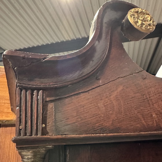 Image 1 of Horloge de parquet anglaise ancienne – R. Griffiths, Denbigh, fin XVIIIe / début XIXe siècle