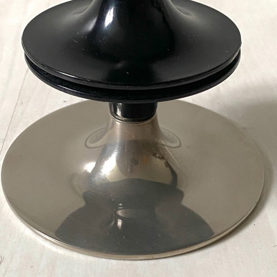 Image 1 of Bougeoir Mid-Century chrome et plastique de Fritz Nagel