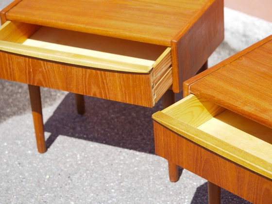 Set van 2 Deense teakhouten ladekasten uit de jaren 60 – Wood (photo 11 of 12)