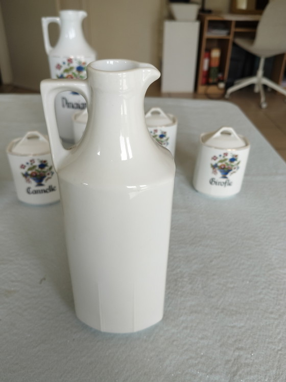 Image 1 of Set of spice jars/bottles 'Baudour'