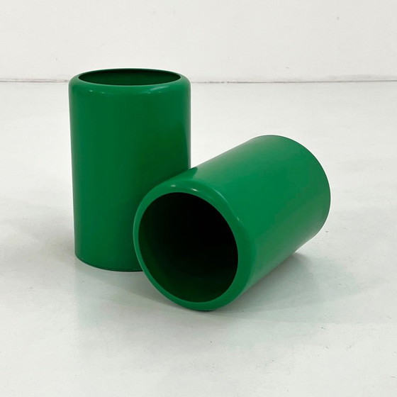 Groene Birillo 1100 Prullenbak of Paraplubak van Giottono Stoppino voor Rexite, jaren 80 – Plastic (photo 2 of 6)